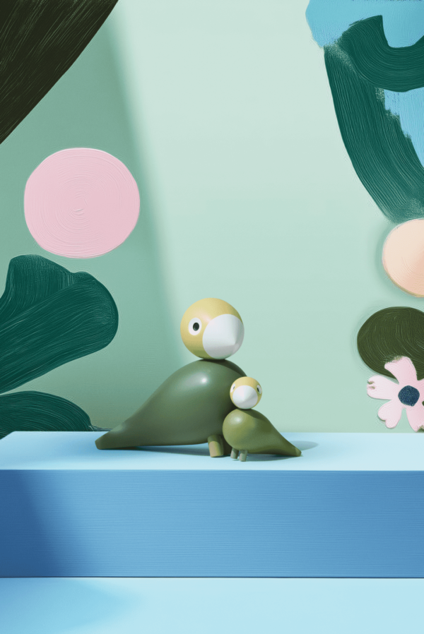 Liv & Lykke Pair Green - Kay Bojesen - Afbeelding 2