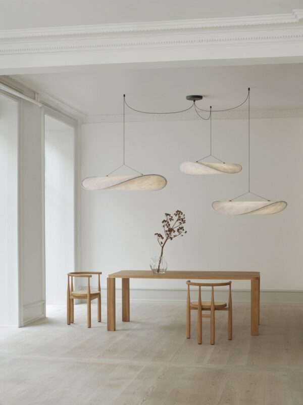 Tense Pendant Lamp White Tyvek - New Works - Afbeelding 2