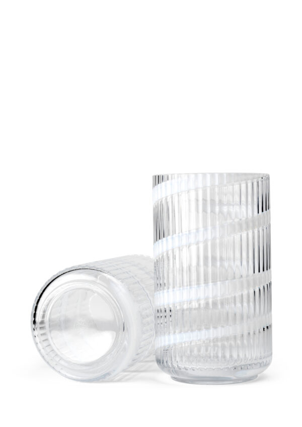 Vase Swirl White - Lyngby