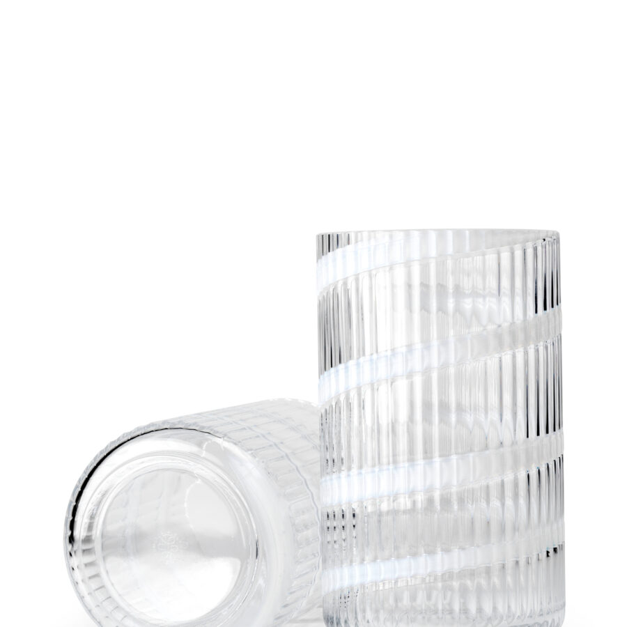 Vase Swirl White - Lyngby