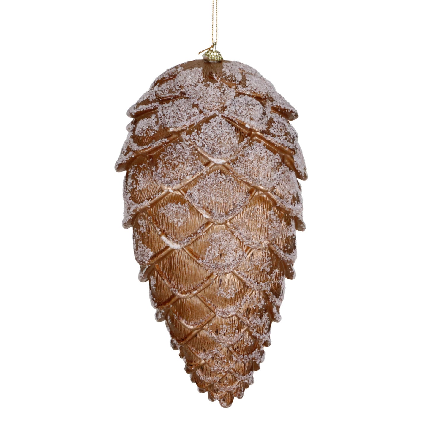 Snow Frost Display Pinecone GLD - GoodWill
