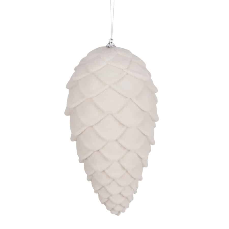 Flock Pinecone Orn CRM - GoodWill