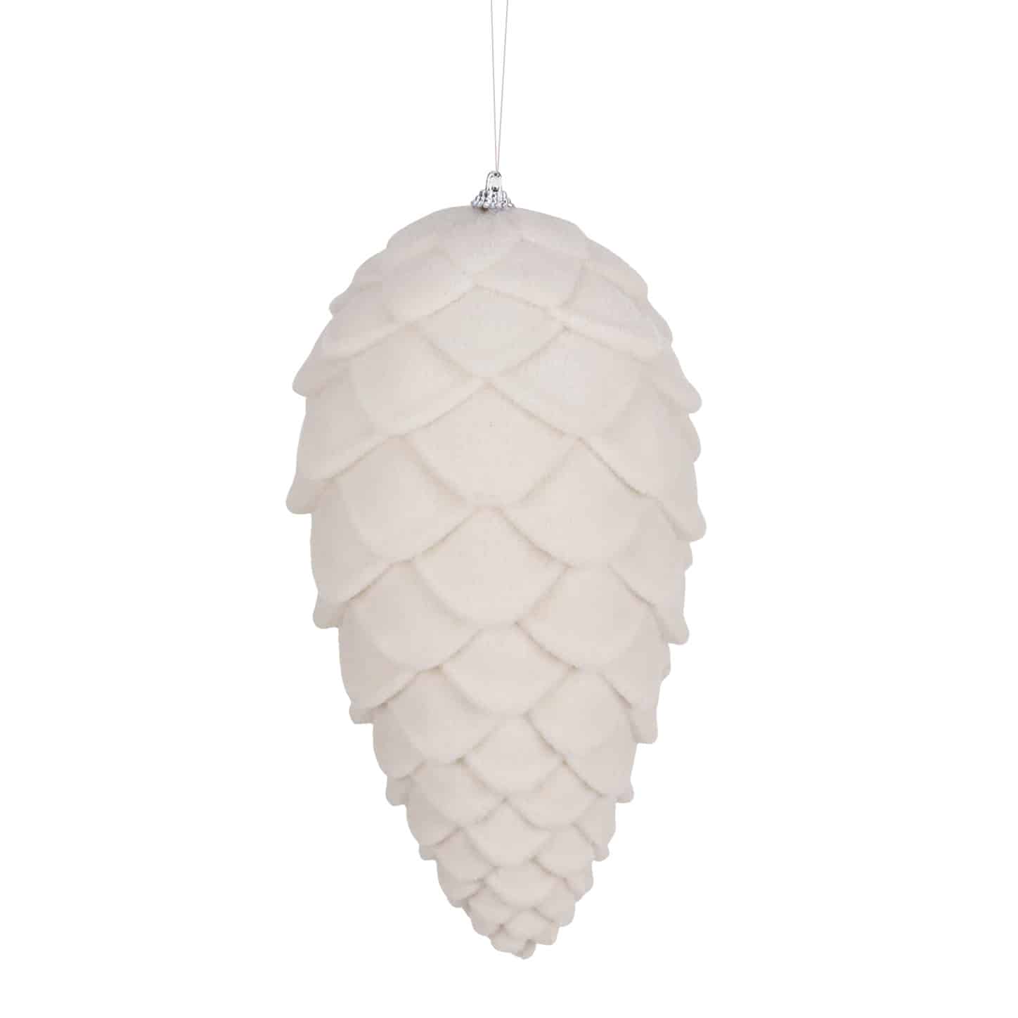 Flock Pinecone Orn CRM - GoodWill