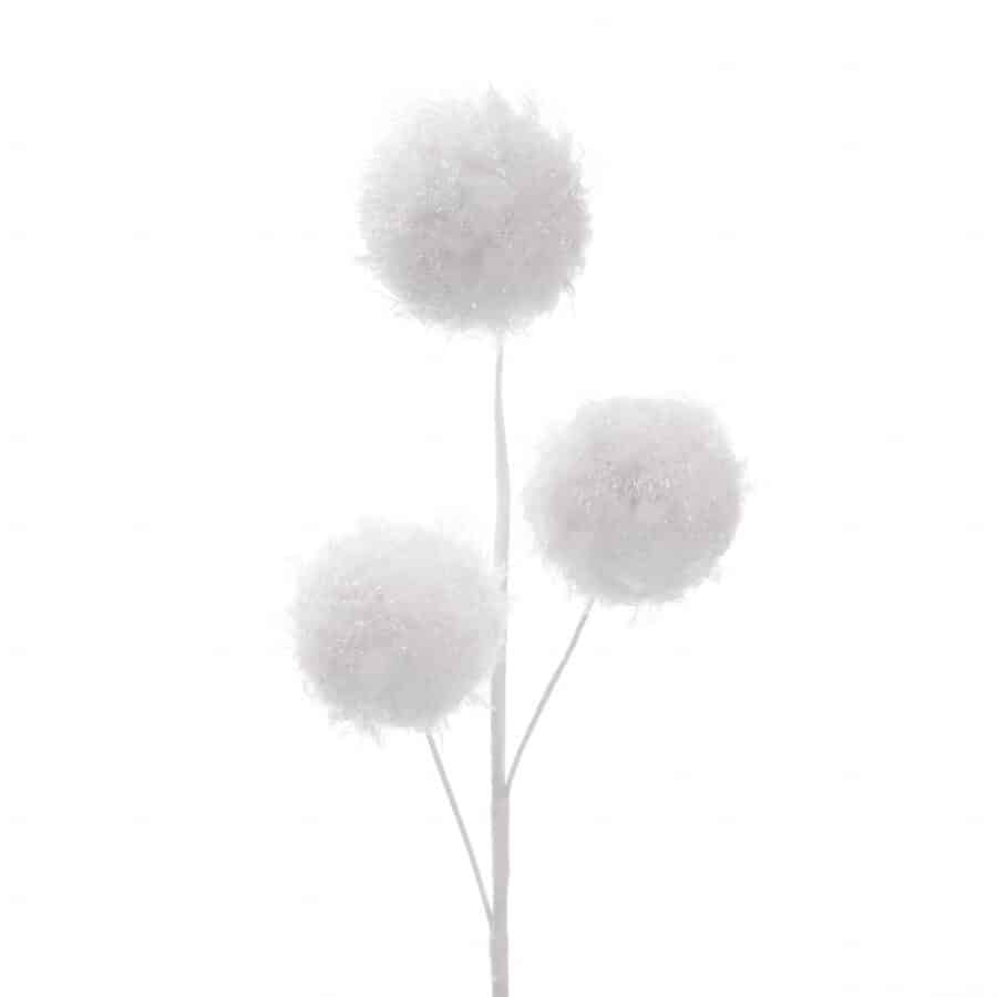 3 Snow Balls On STEM WH - GoodWill