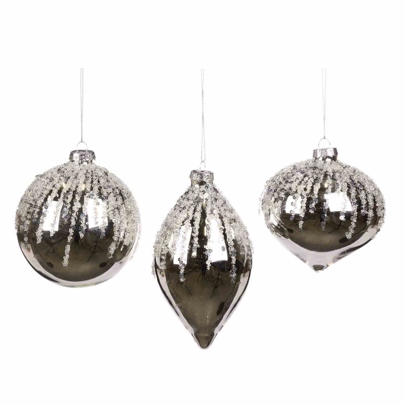 GLSS Seq Top Ball ASS/3 SLV 10CM - Goodwill
