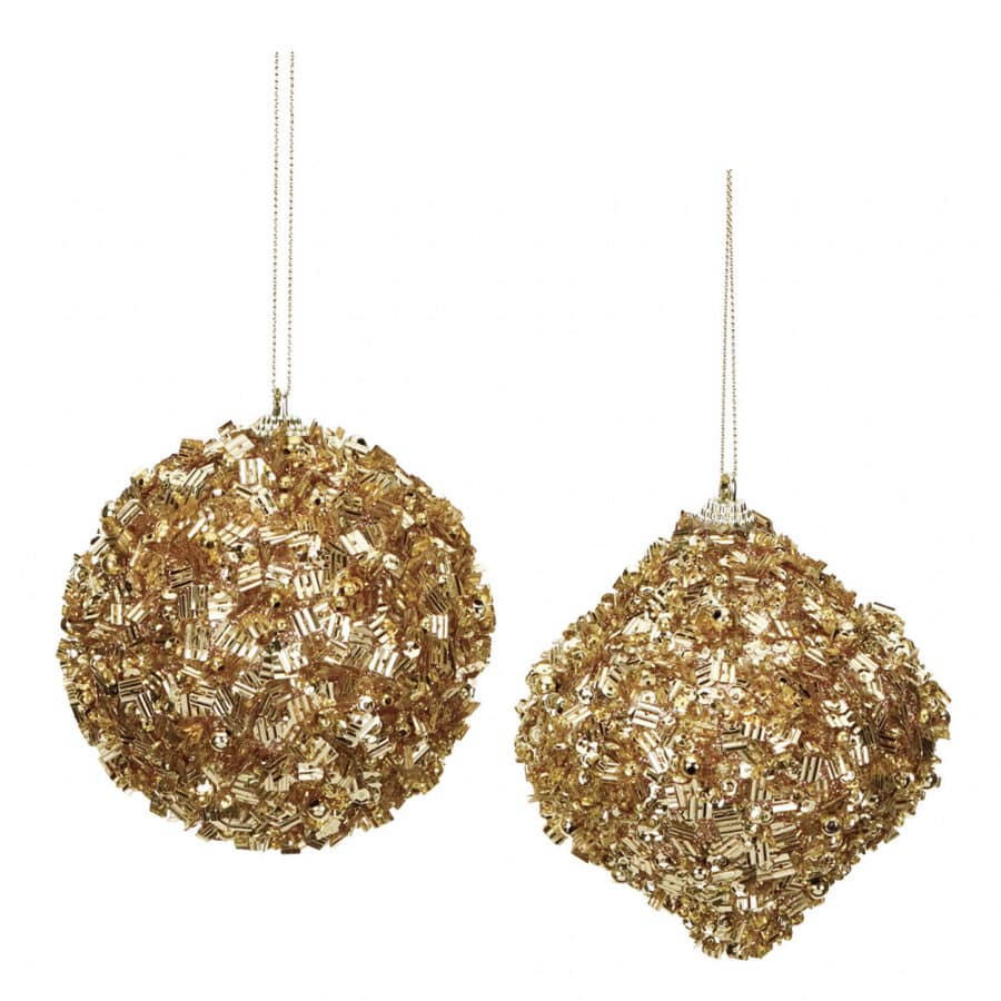 SEQ Bead Ball ASS/2 GLD - GoodWill