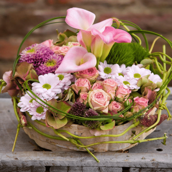 Rond bloemstuk 30 cm