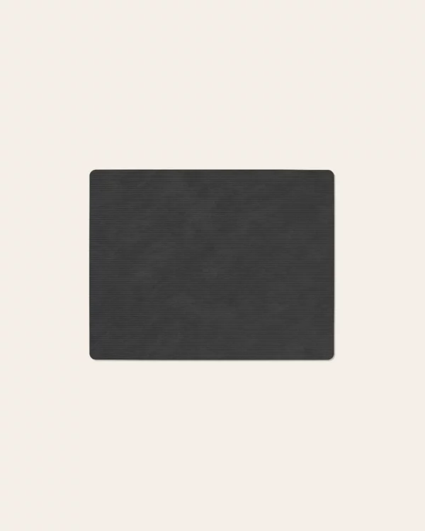Table Mat Square – Leather Corduroy – LindDNA