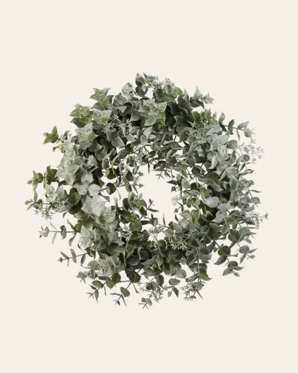 Eucalyptus leaf wreath