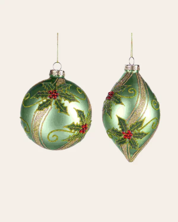 GLSS Glt HOLLY BALL ASS/2 GRN 11,5CM