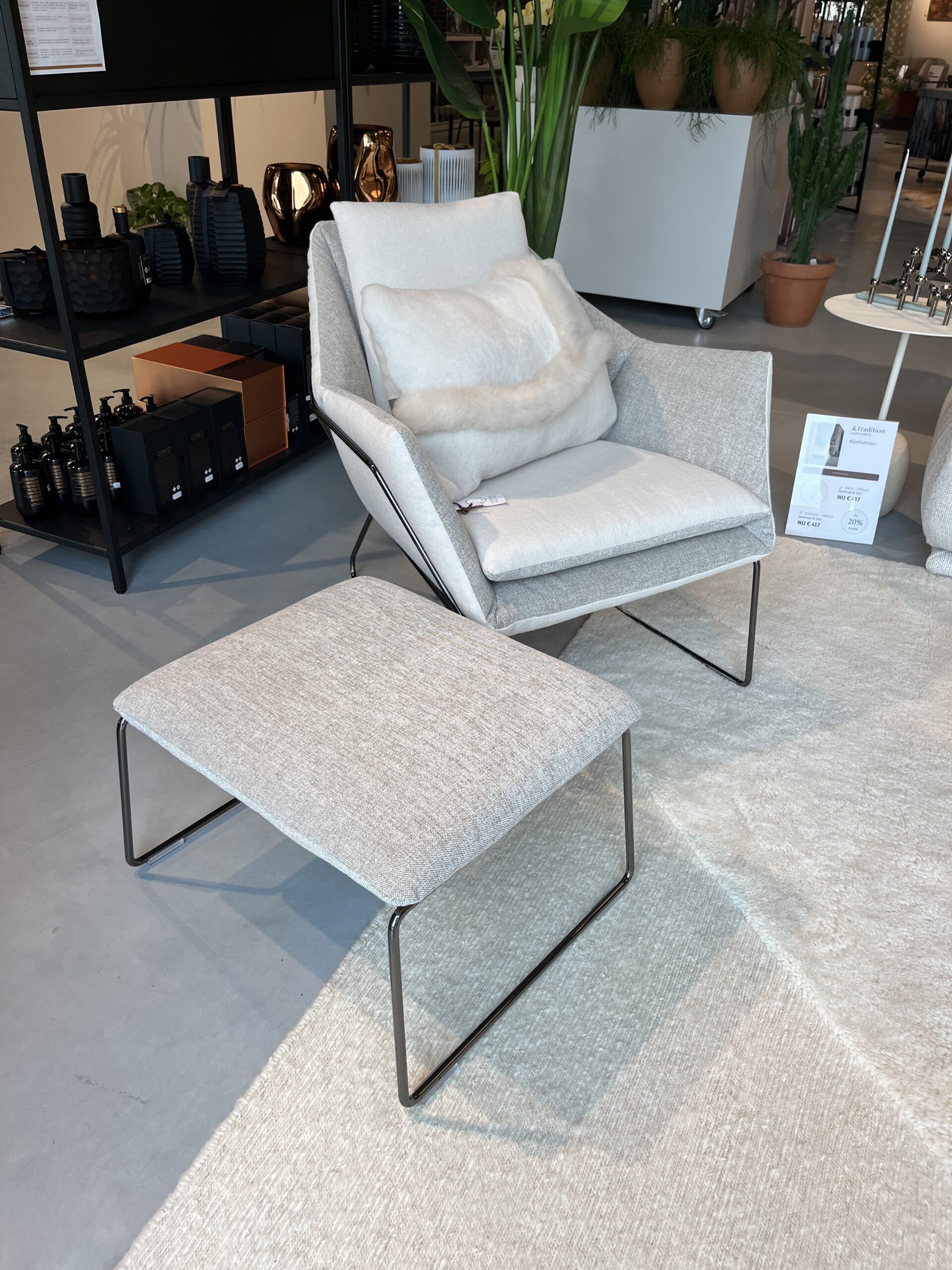 New York Fauteuil + Pouf