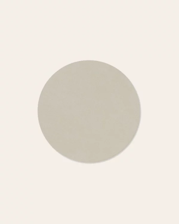 Glass Mat Circle – Leather Nupo – LindDNA