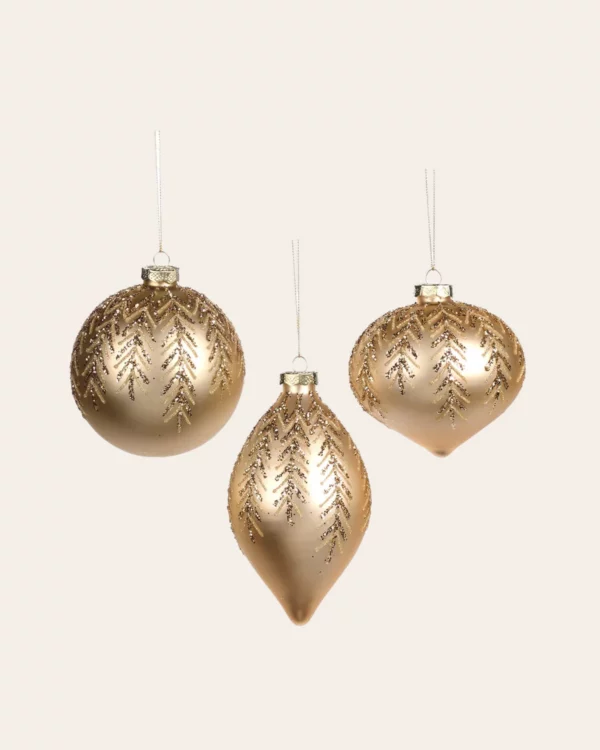 GLSS GLT Vine Top Ball ASS/3 CRM/GLD
