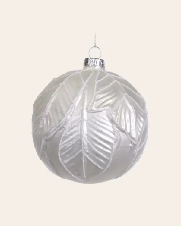 GLSS Leaf top ball WH