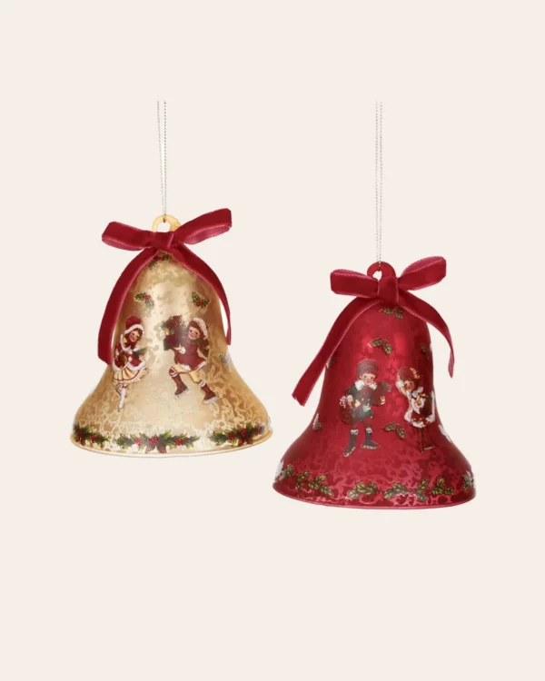 GLSS Xmas Carol Bell ASS/2 GLD/YL/RD
