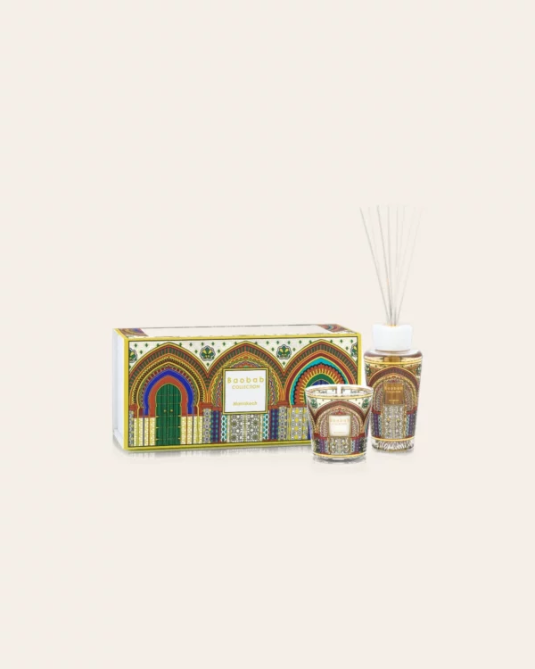 Marrakech Geschenkset Candle & Diffuser – My First Baobab
