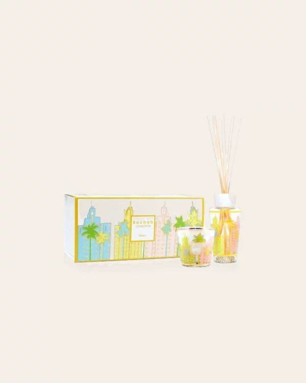 Miami Geschenkset Candle & Diffuser – My First Baobab