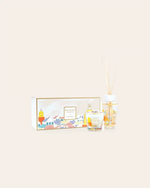 À Saint-Tropez Geschenkset Candle & Diffuser -My First Baobab