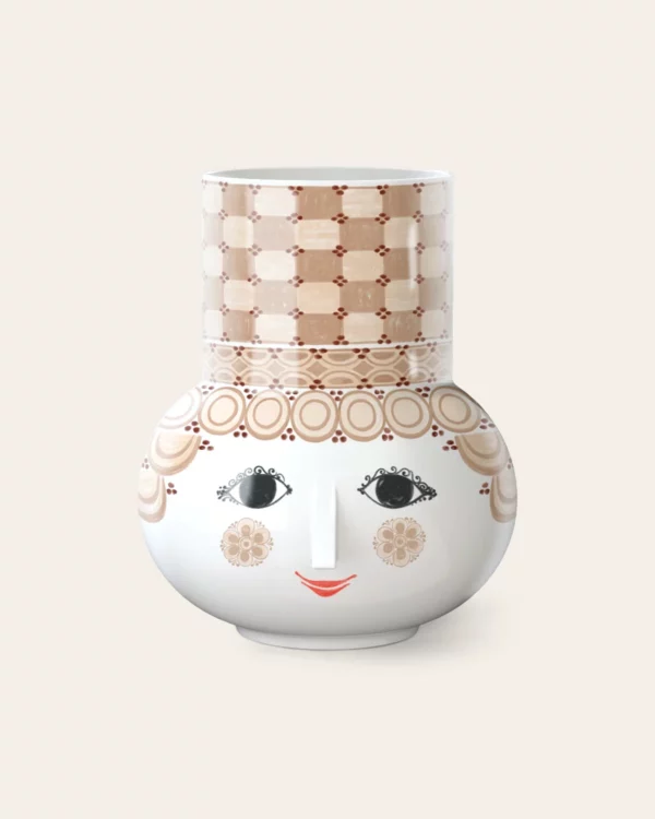 OLGA Vase H35cm Sand