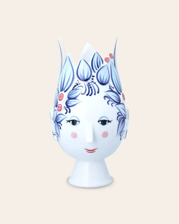 TITANIA Vase H25cm Blue