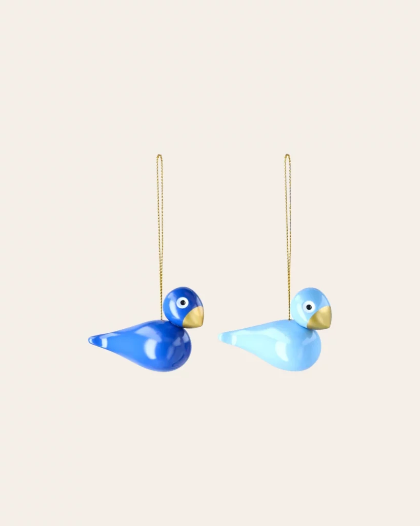 Winter Birds Hanging