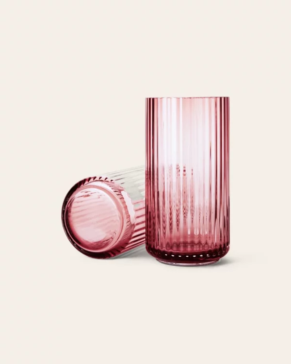 Lyngby Vase Burgundy
