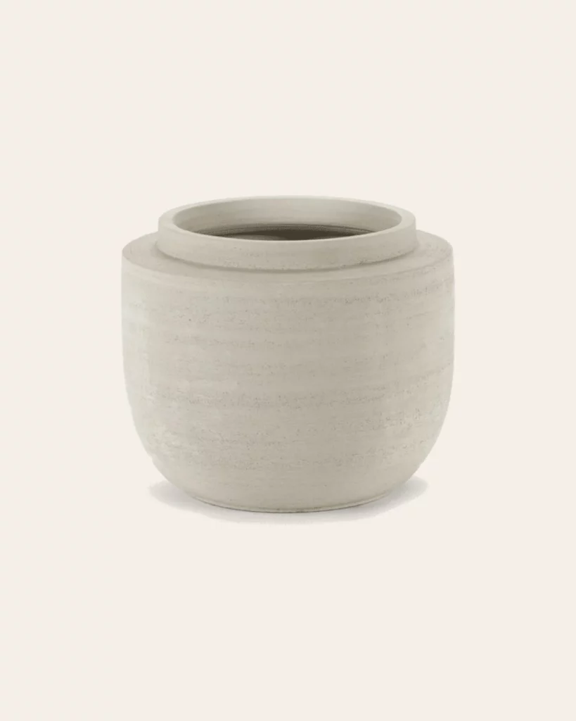 Plantenpot S beige Volumes – Piet Boon